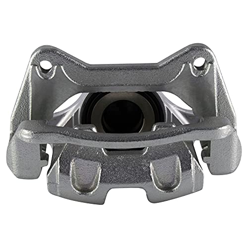 Image of TRQ Front Brake Caliper Set Zinc Coated Brackets Compatible with 2011-2014 Hyundai Sonata
