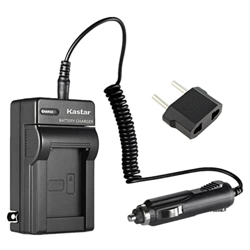 Image of Kastar Travel Charger Kit Replacement for Panasonic CGA-DU14 CGA-DU21 NV-GS500 GS508 MX500 PV-GS400 GS500 SDR-H280 VDR-M70 M74 M75 M95 M250 Hitachi DZ-BP21SJ DZ-BP14S DZ-BP14SW