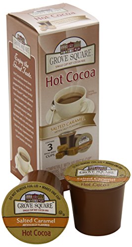 Grove Square Salted Caramel Hot Cocoa Single Serve Cup For Keurig K-Cup Brewers #TOP1