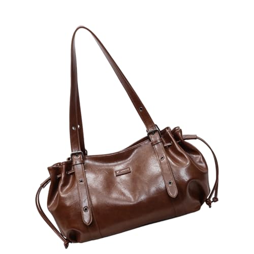 Sac fourre-tout tendance en cuir synthétique haut de gamme avec sangle souple