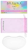 50pcs Microblading Permanent Makeup Protective Eyebrow Shower Visor for Eyelash Extensions Eye Surgery Eyelid Surgery Lash Aftercare Face Shield Disposable Clear Shower Mask Film