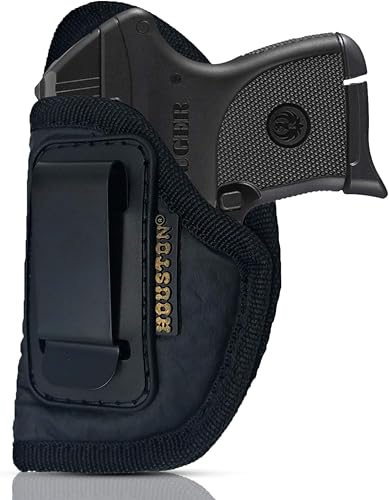 Houston IWB Holster for .380 Pistols, ECO Leather, Left Clip