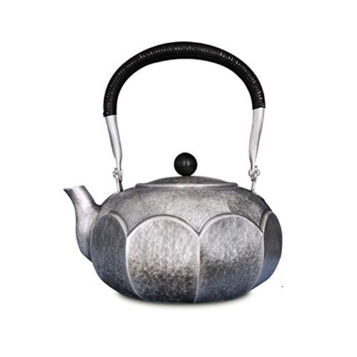 No-Branded Teiera d'Argento hkrstssxj Pure Silver Kung Fu Set da tè Produzione Manuale Pure Silver 999 Do Vecchio Burn…