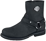 Biker, Rockabilly, Streetwear HARLEY-DAVIDSON Biker Stiefelette Schwarz, Schuhgröße:EUR 43