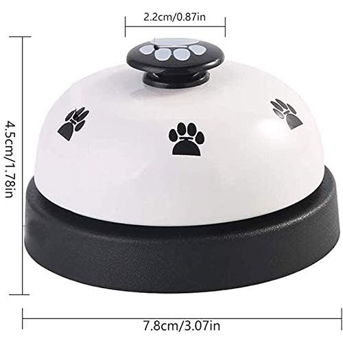 Woheni Dog Doorbells For Potty Training, Adjustable Potty Dog Bells Pet Bells For Door Knob, Puppy Training, Housebreaking, Go Outside-Potty, And Extra Loud Bells (Black+Red) #TOP4