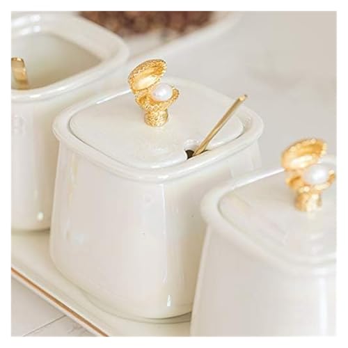 Boîte à épices de cuisine avec pot d'assaisonnement et plateau intégré