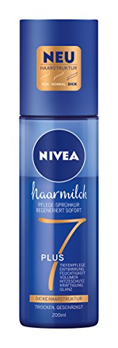 Latte detergente per capelli con struttura spessa