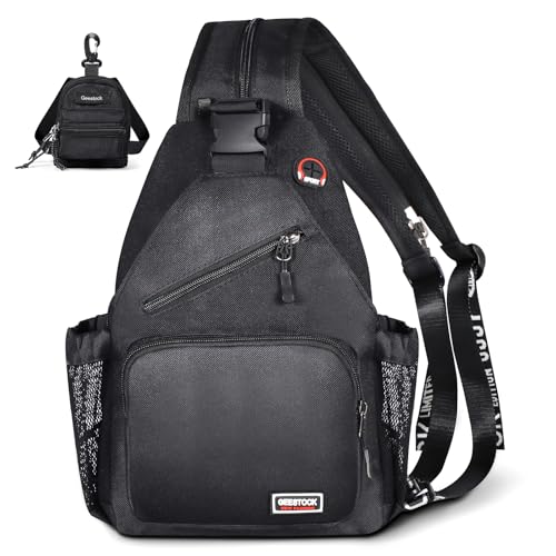 Geestock Convertible Crossbody Bag for Men & Women Small Backpack