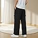 Girls Cargo Sweatpants Baggy Wide Leg High Waist Drawstring Joggers Casual Fashion Kids Teens Cargo Pant with Pockets Pantalones Cargo Ropa para Niñas