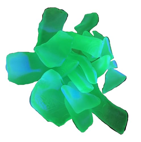 Handful of Uranium Tumbled Sea Glass - Varies from 17-22 pieces