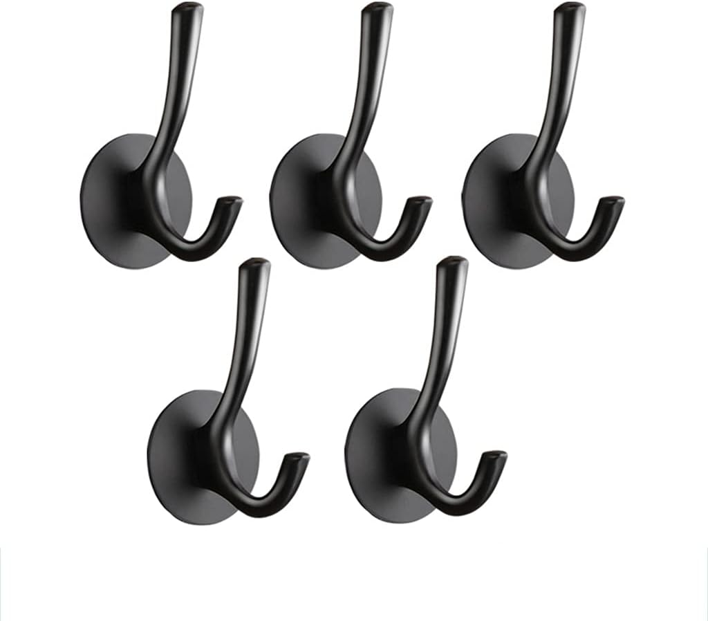 Perforation-Free Seamless Hanger Hook Strong Viscose Wall Hanging Wall Fitting Room Door Back Wall Shoe Cabinet Metal Hook(D,E)