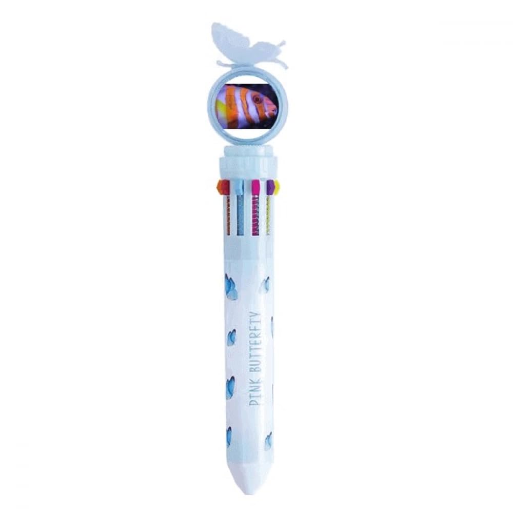 Stylo à bille rétractable multicolore à emporter au bureau pour des notes joyeuses - 4