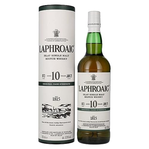 Laphroaig 10 Years Old Original Cask Strength Batch 13 57,9% Vol. 0,7l in Geschenkbox