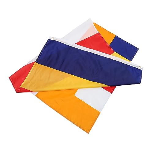 KONTONTY Bandiera Buddista in Poliestere Per Consacrazione e Decorazione Luoghi Di Buddhisti Bandiera Del Buddha Colorata Per Preghiere e Pace Spirituale