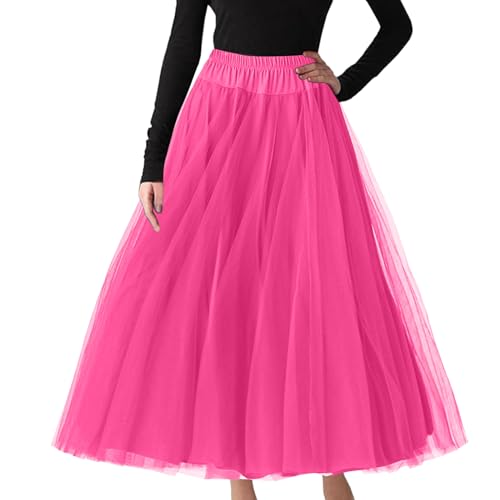 Jupe en tulle rétro à volume pour costume chic et look vintage femme