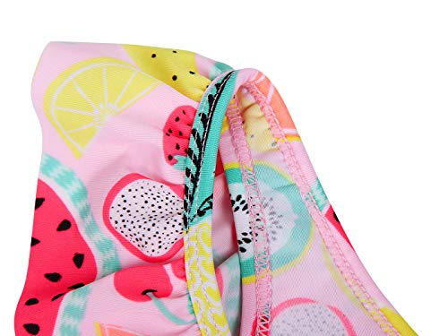 Kantenia Crianças Miúdas um fato de Banho Bikini Verão Terno de Banho Da Praia Um ombro roupa de Ban