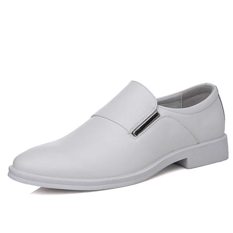 Men's Slip-On Orthopedic Dress Shoes Modern Leather Business Comfort Formal Shoes Non Slip Office Wedding Formal Modern Oxfords for Men