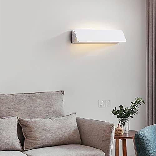 Aplique de pared LED interior de 31 cm regulable con luz up-down para dormitorio 6