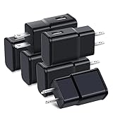 Adaptive Fast Charging Wall Charger, Eversame 6-Pack Fast Charging Block Travel USB Charger Adapter...