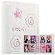 Ddayup Kpop Photocard Binder Stern Card Binder Kpop Binder a6 Photocard Holder Kpop Plüsch-Fotokartenhalter Kpop Fotoalbum Halter mit 10 Blätter 4 Fächer Fotosichthüllen für Album Notizbuch