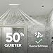 Broan-NuTone® Bathroom Exhaust Fan, 50 CFM Modern Grille, Energy Star Fan, 2.0 Sones