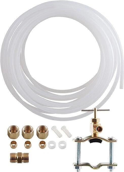AquaPlumb Ice Maker Supply Line and Humidifier Installation Kit for