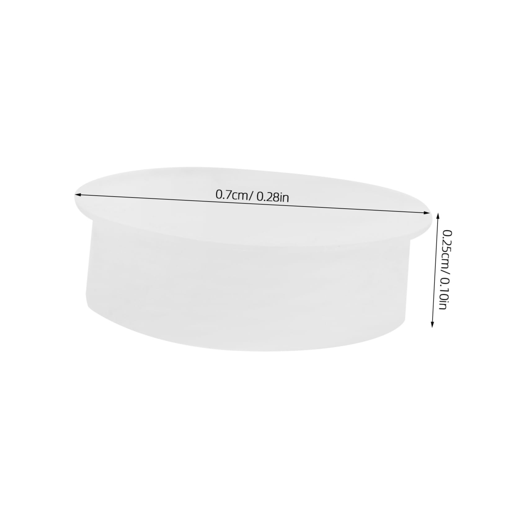 Abaodam 10pcs Soft Silicone Flute Key Hole Plugs Replacement Covers for Flute Prevent Unwanted Sounds Easy Installation Gentle Instruments