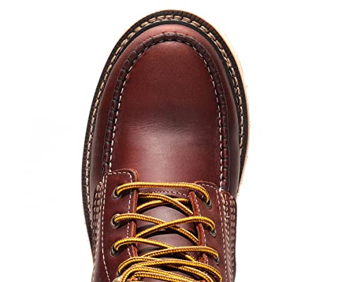 Image of Bonanza Boots FRONTIER PLUS 6 inch Men's Moc Toe Work Boot - Built For Tough Jobs