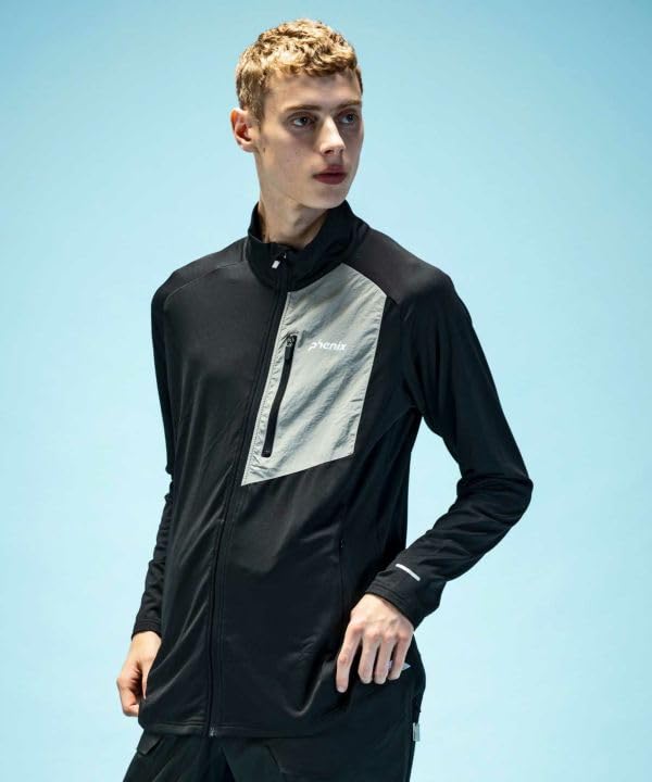 Phoenix Time Space - Chaqueta media para hombre, esquí, ropa interior, ropa interior, ropa media, chaqueta