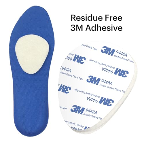 Image of 12-Pack Metatarsal Foot Pads for Pain Relief - 1 /4 inch Thick, Ball of Foot Cushions for Women and Men, Forefoot and Sole Support, Metatarsalgia Mortons Neuroma. Metatarsal Pads Ball of Foot Cushions.