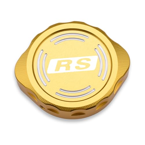 バイク用 ラジエターリザーブタンクカバー Z900RS (2021-2024) Z900RS CAFE (2021-2024)専用 アルミニウム ラジエターキャップ (ゴールド)