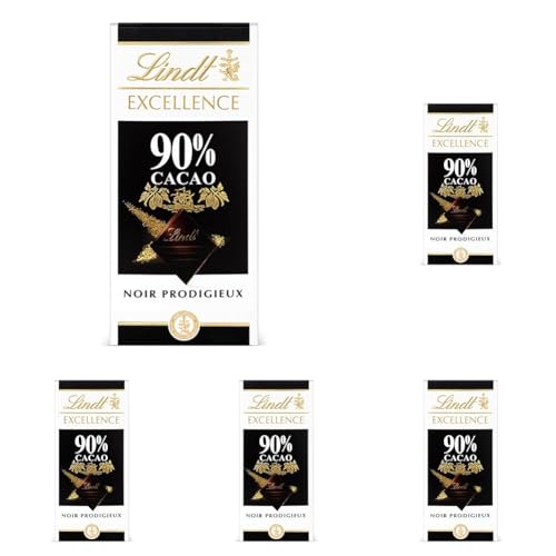 Lindt EXCELLENCE Mild 90% Kakao - Milde Edelbitter-Schokolade | 100 g Tafel | Extra milde Bitter-Schokolade | Intensiver Kakao-Geschmack | Dunkle Schokolade | Vegane Schokolade | Schokoladengeschenk