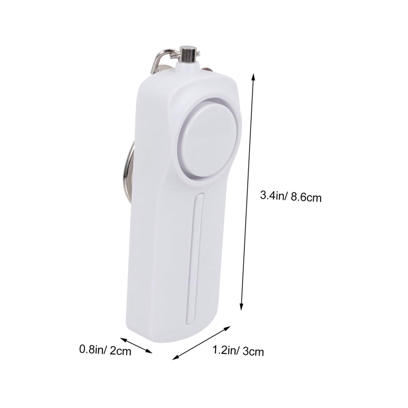 OSALADI 3piezas Alarma Personal De Seguridad con Luz Led para Mujeres Dispositivo De Emergencia Portátil para Situaciones Críticas para Correr Pasear Perros y Actividades Al Aire