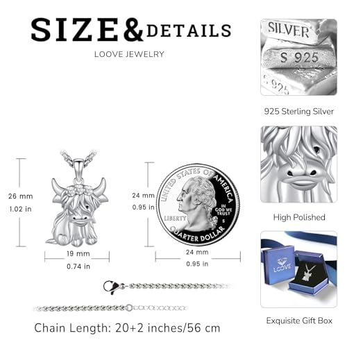 Animal Cat/Cow/Owl/Dolphin/Turtle Necklace Sterling Silver Moonstone Abalone Shell Crystal Opal Cute Animals Jewelry Gift for Women4