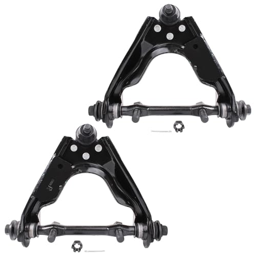 Image of Detroit Axle - 4WD Front End Suspension Kit for 2000-2004 Dodge Dakota, 2000-2003 Dodge Durango, 2 Upper Control Arms Ball Joints, 2 Lower Ball Joints, 4 Tie Rods, 2 Boots Replacement - 10pc Set