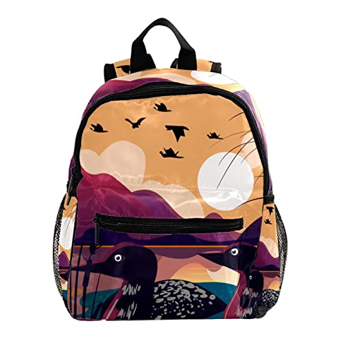 Sac à dos enfants vert motif queue de paon 30,5 cm, un cadeau idéal