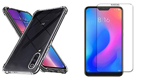 Capa Antishock Reforçada Nas Bordas Quinas Xiaomi Mi 9 Lite + Película De Gel