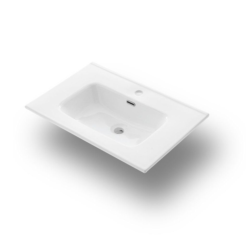 AQA DESIGN accessori casa composizione 4 pezzi bagno, base sospesa in melaminico antigraffio, nr2 cassetti con scorrimento e chiusura soft close, nr1 - Bianco - 81x46,5x190 cm