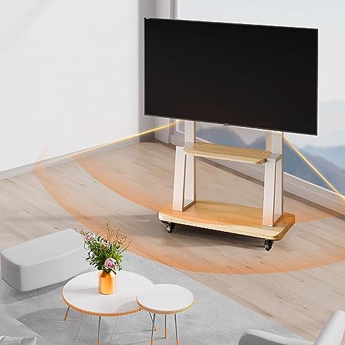 Soporte móvil para TV con ruedas para 50-100 pulgadas miniatura 3