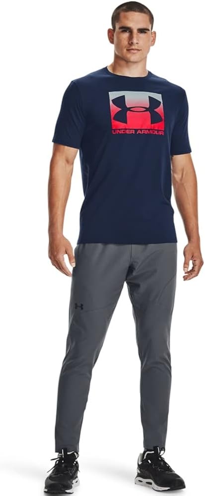 Under Armour Men's Boxed Sportstyle Short-sleeve T-shirt Academy Blue (408)/Red XX-Large