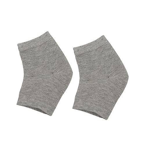Healeved calcetines hidratantes calcetines antideslizantes calcetin antideslizantes calcetines de pie calcetines abiertos calcetines de tacón para pies agrietados manga del talón de gel