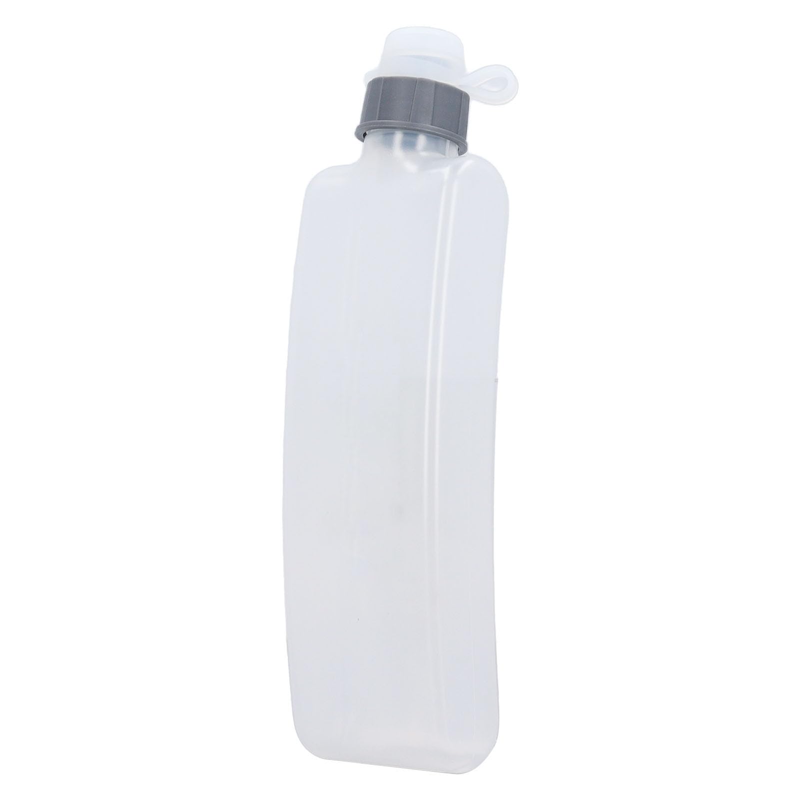 Jelquix Squeeze Water Bottle, PP5 Sports Water Bottle, Top Cover to Prevent Dust, Ideal for Running, Cycling, Workout & Sports Waist Pack (Color Print)