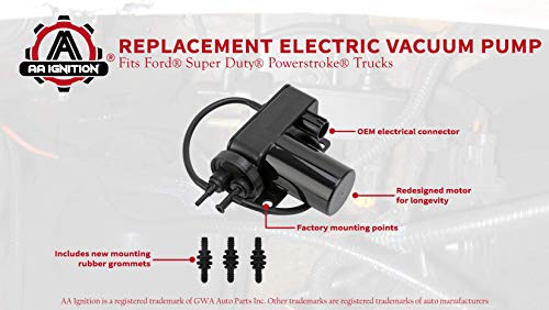 image for AA Ignition Replacement Electric Vacuum Pump - Compatible with Ford Ve