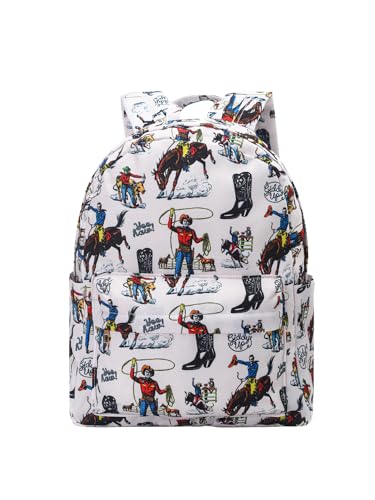 Rodeo print backpack