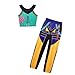 ROSEZUZU Fashion Outfit Clothes Set Top and Pants for 4-14 Years