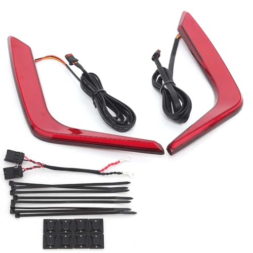 Luces de freno traseras para alforjas GoldWing viajes largos en carretera de noche kit decorativo
