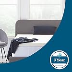 Lucid 2 Inch Traditional Foam Mattress Topper - Ventilated - Hypoallergenic - Full - Ivory