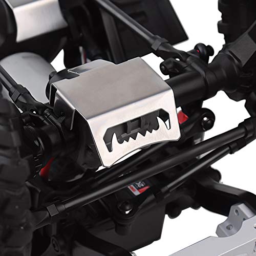 OWSOO Compatível com Traxxas TRX-4 G500 RC Car 6PCS RC Chassis Armor Aço inoxidável Protetor Proteto