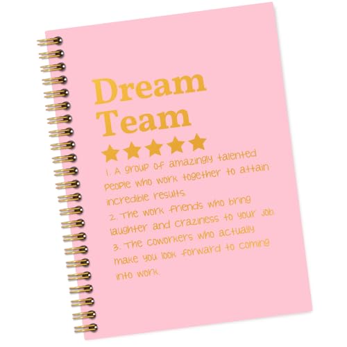 Carnet de notes rose à spirale : résolvez le manque de place avec 160 pages