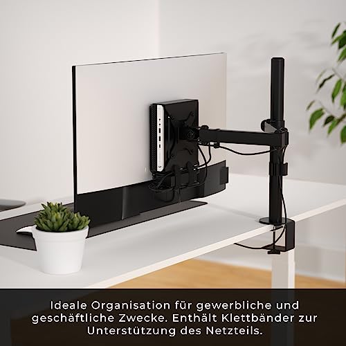 HumanCentric Halterung kompatibel mit HP Mini, ersetzt Dual-VESA-Hülle für HP Mini Desktops v3 13L68AA 13L67AA, VESA-Halterungsadapter passend für HP Mini, Monitore, VESA-Arme, Ständer, Untertisch- – Bild 4